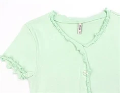 Kids ONLY mist green button top